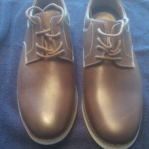 Bostonian Brown Leather Oxfords